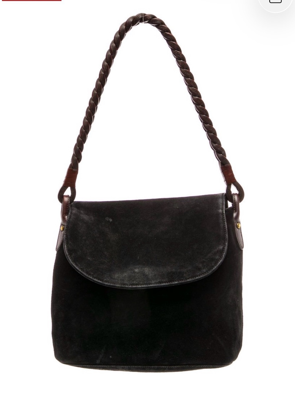 Polo Ralph Lauren Suede Shoulder Bag